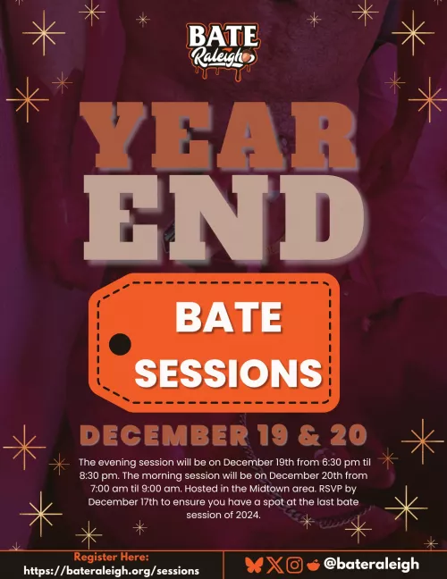 Year End Bate Sessions! Cum & Join the fun!