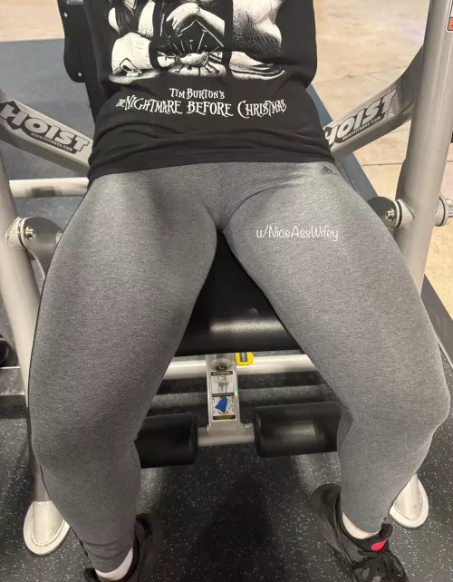 A subtle one at the gym!