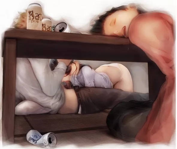 Come on, suck a little better... don't be nervous because you're boyfriend won't be awake until morning 