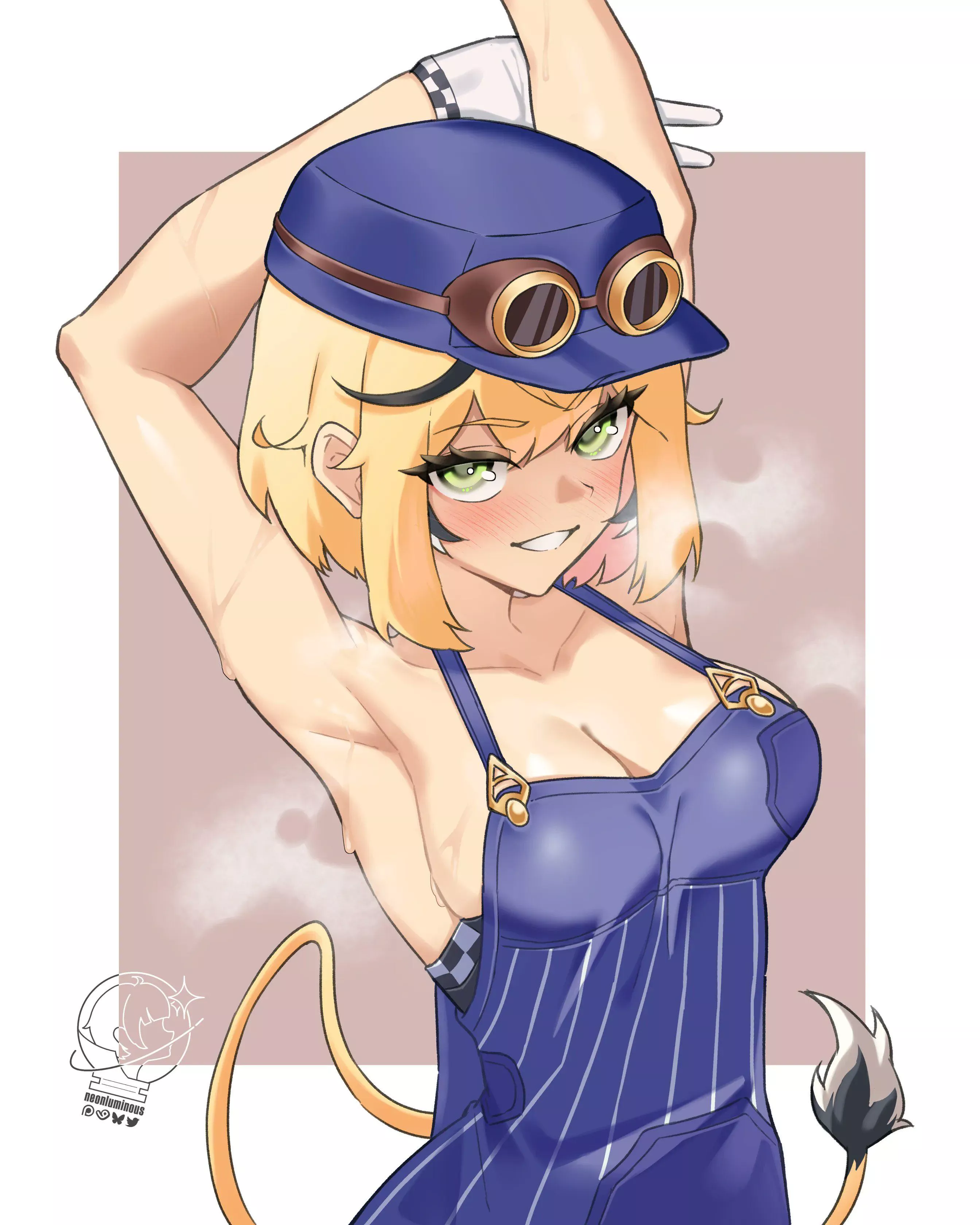 Dooby gamer pits (NeonLuminous)