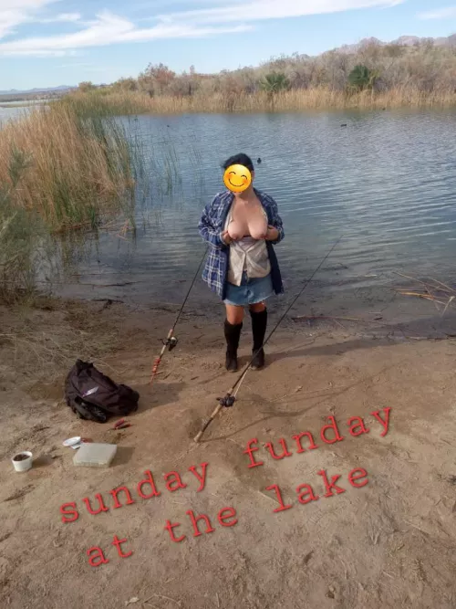 Just playing with the fishing guys 