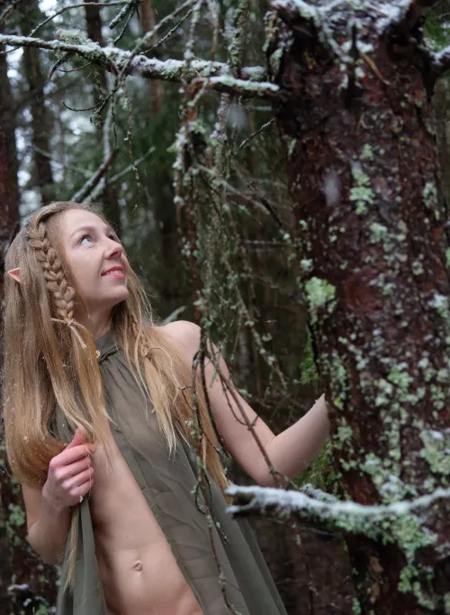 Lookin at elf tiddies, eh Lookin at elf tiddies, eh