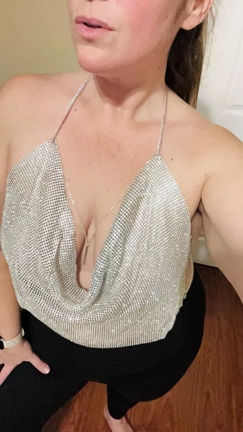 [MF4MF] Trying out a new top for the disco party on Valiant Lady this week. What do you think?
