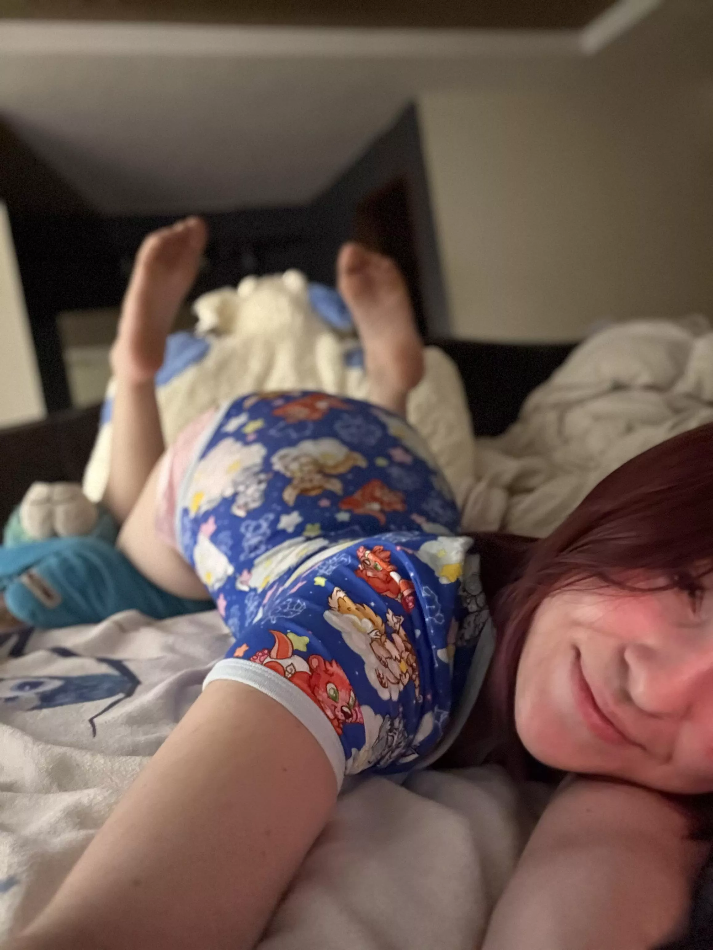 Nap time onesie n nappy🙈