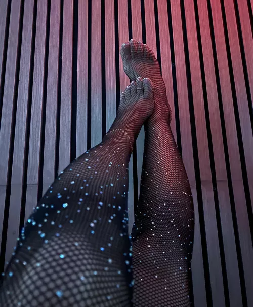 Spreading some holiday cheer with my sparkly stockings.. ✨