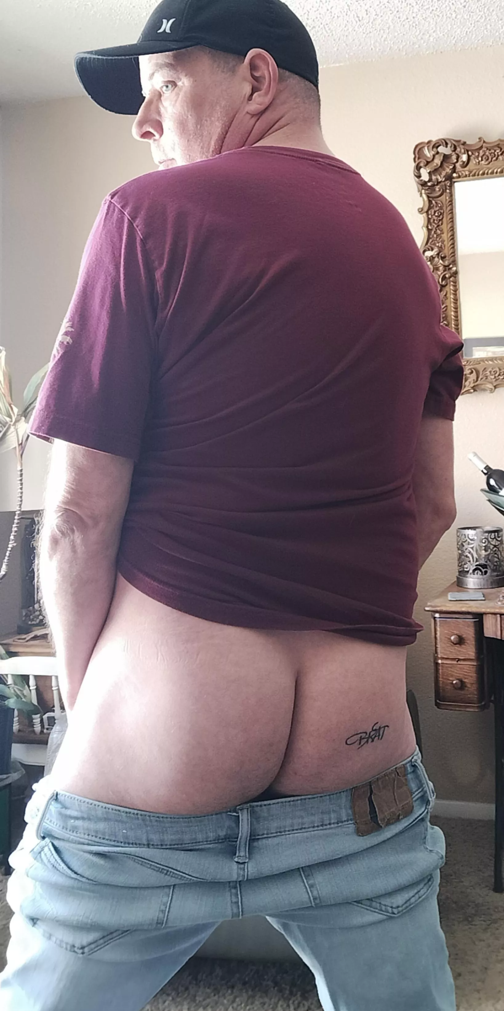 Slipping out of my jeans