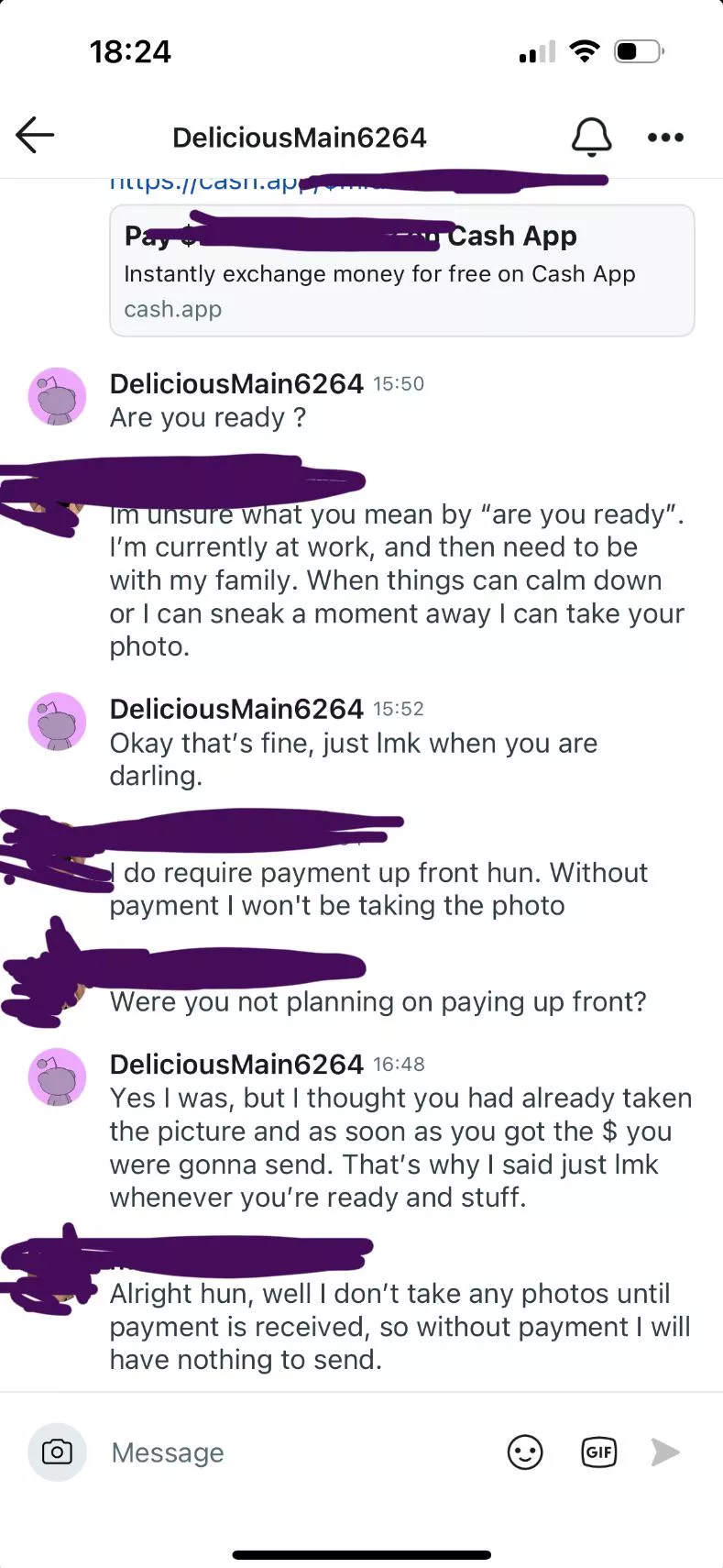 u/DeliciousMain6264 doesn’t seem to understand what “paying up front” means🙄 