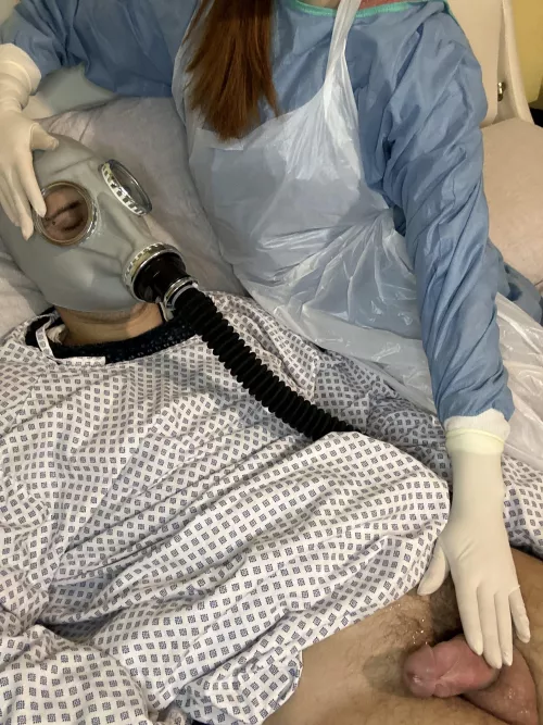 You are one of my new patients... at this moment, you are lying on the couch, but you have no awareness of what happened because before you fell asleep, I used a bit of anesthesia to then...💙💭😈 You are one of my new patients... at this moment, you are lying on the couch, but you have no awareness of what happened because before you fell asleep, I used a bit of anesthesia to then...💙💭😈