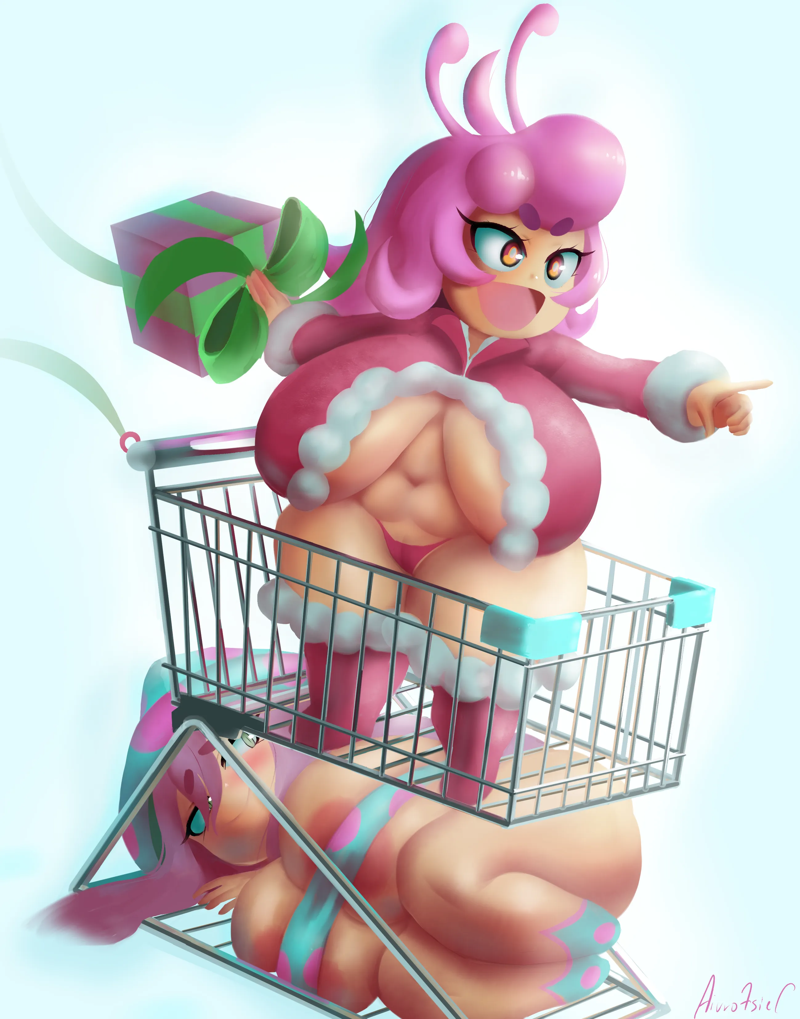 Bnuy and Shroom Xmas