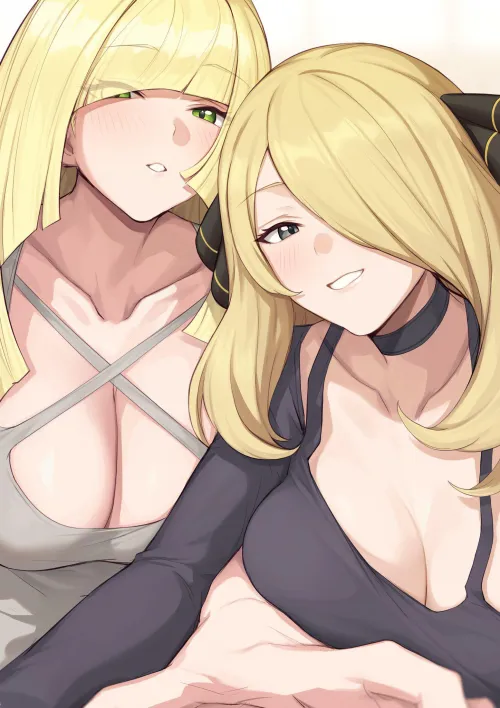 Cynthia And Lusamine (Evan Yang)