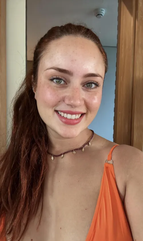 Freckles and smiles 