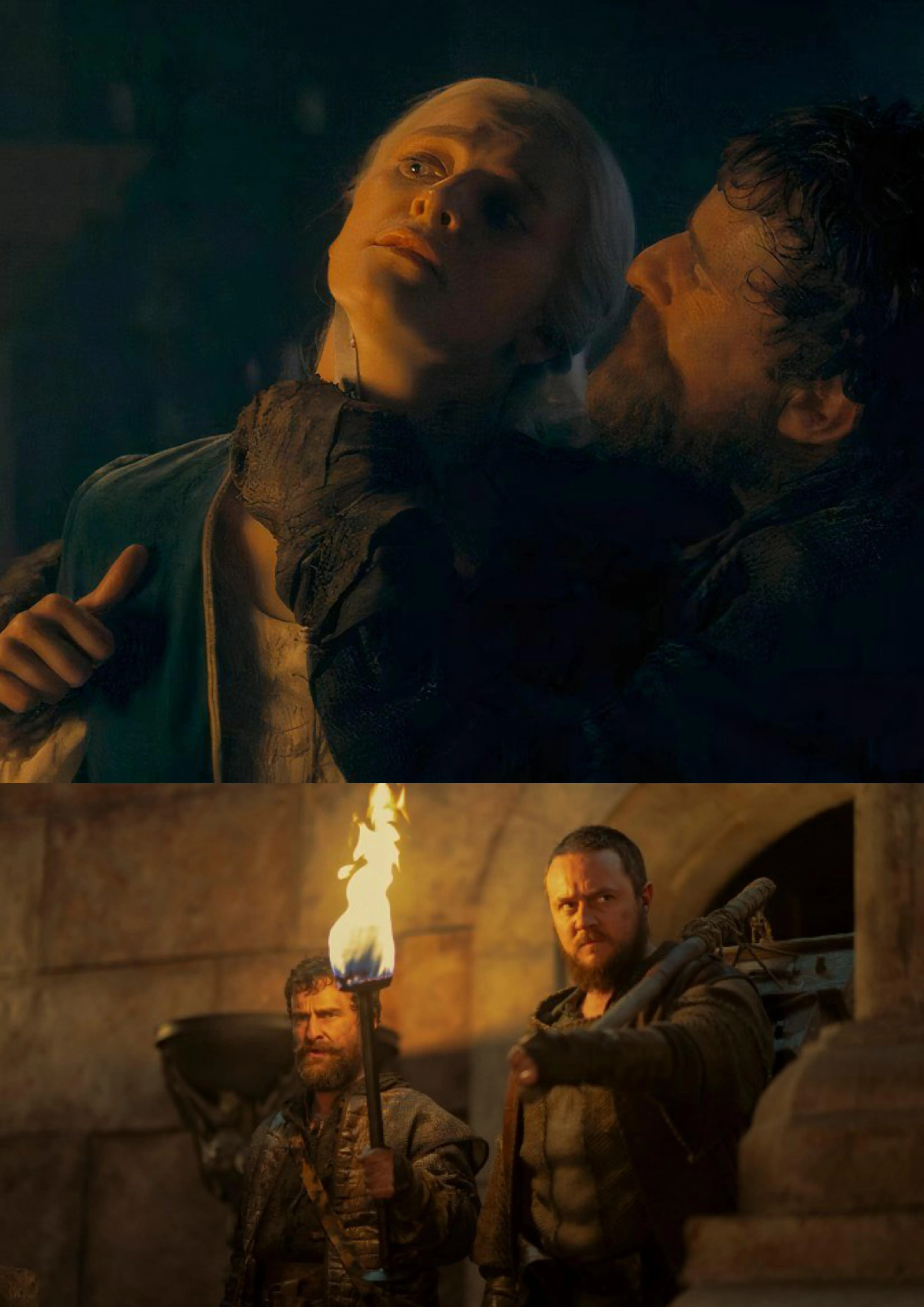 Helaena getting fucked by Blood and Cheese would be hot to watch