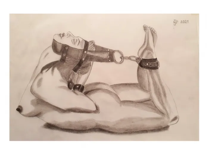 Hogtied and Stressed to her Limit