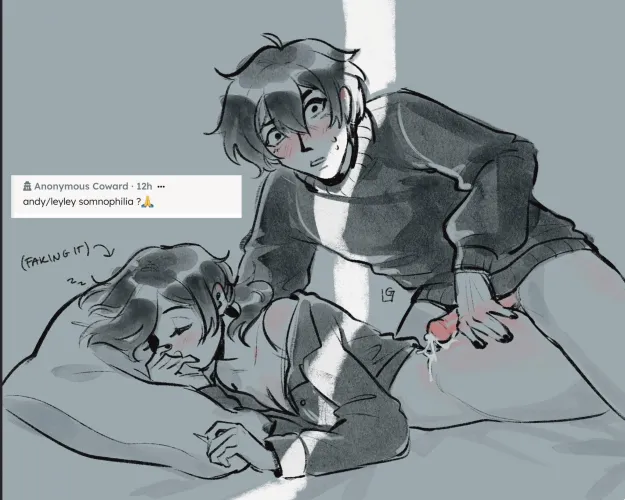 Is it really rape if I’m sleeping while you get yourself off? 