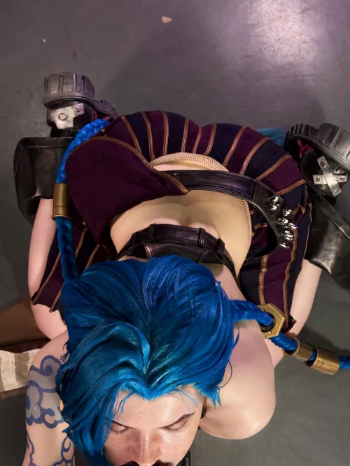 Jinx gives you head [League of Legends: Arcane] (Neyrodesu)