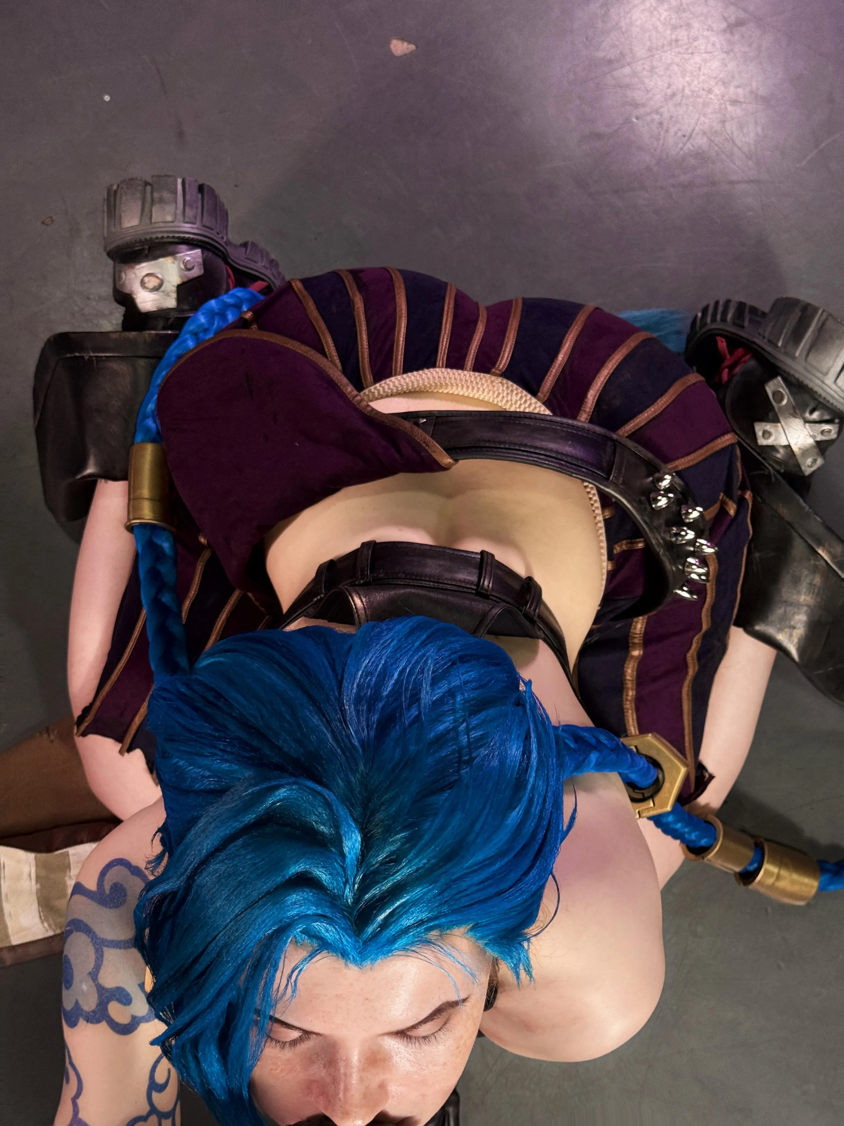 Jinx gives you head [League of Legends: Arcane] (Neyrodesu)