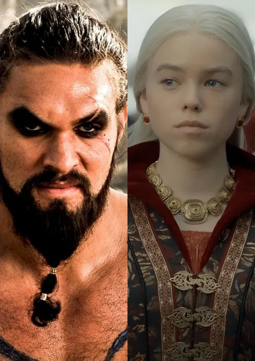 Khal Drogo dominating young Rhaenyra would be amazing to see