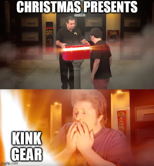 Merry Christmas everyone. What kink gear did you get as a present this/last year?
