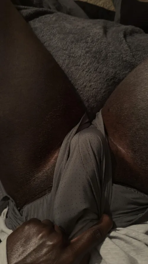 No Underwear under these shorts 