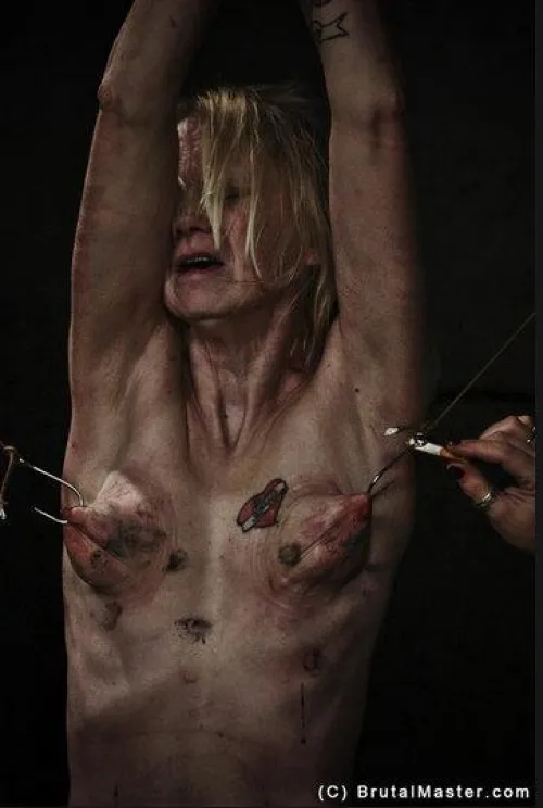 She looks used, miserable.. and beautiful 