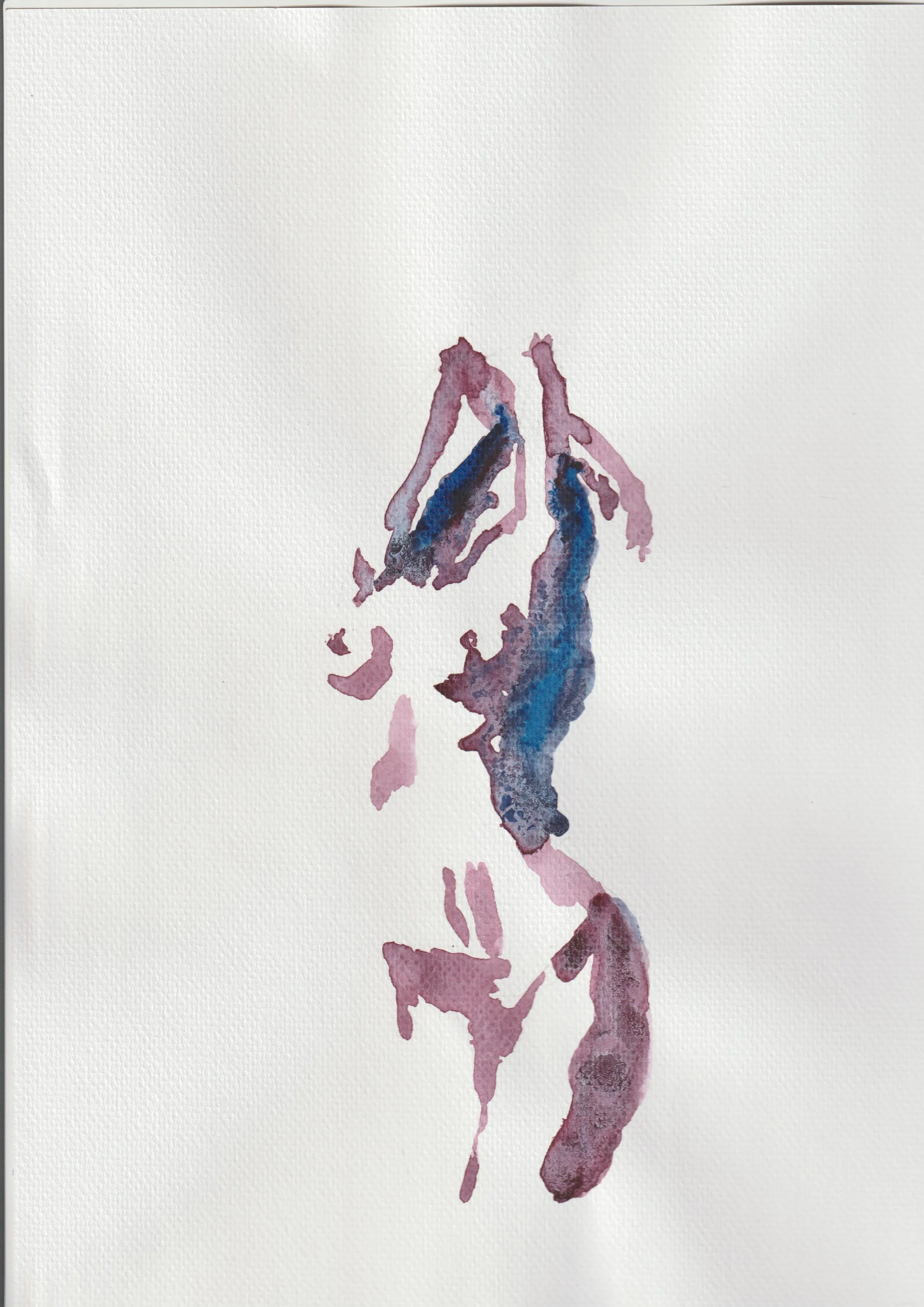 Shield in watercolor