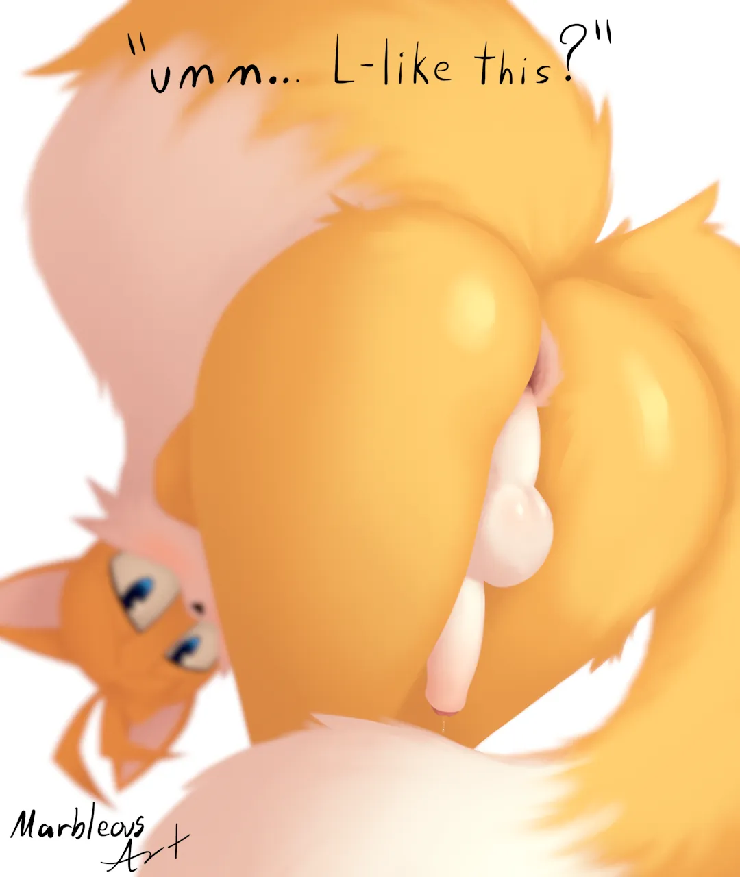 Tails Showing You His Cute Butt (marbleous) [M]