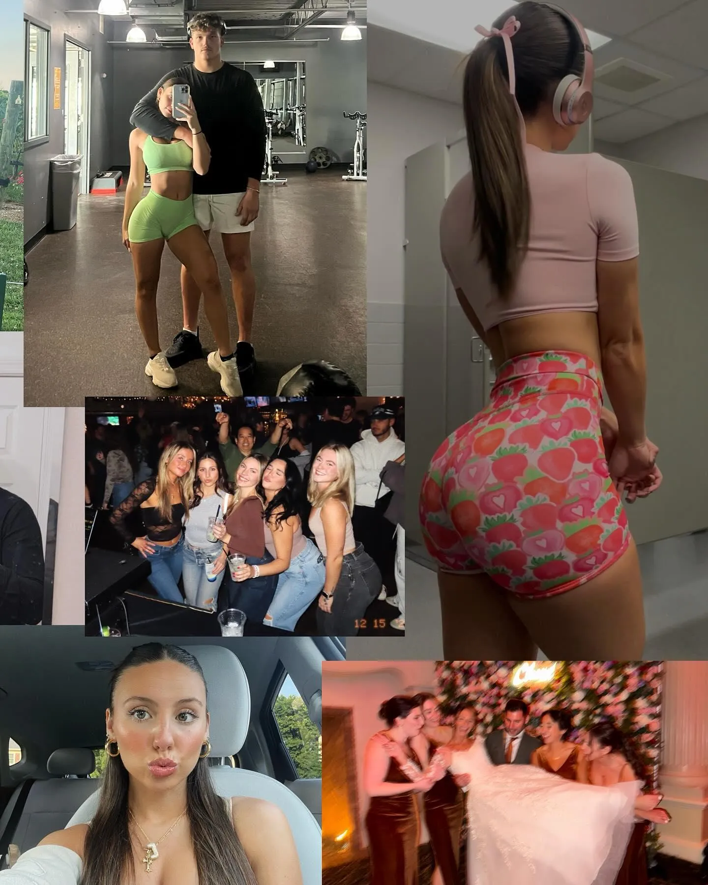 The way that this post is basically my vision board for being a girl. Tall boyfriend, cute gym outfits, girlfriends, and cute selfies