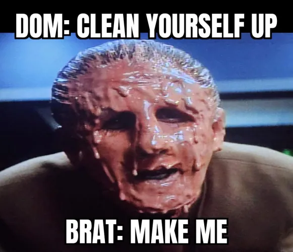 *throws her a towel*