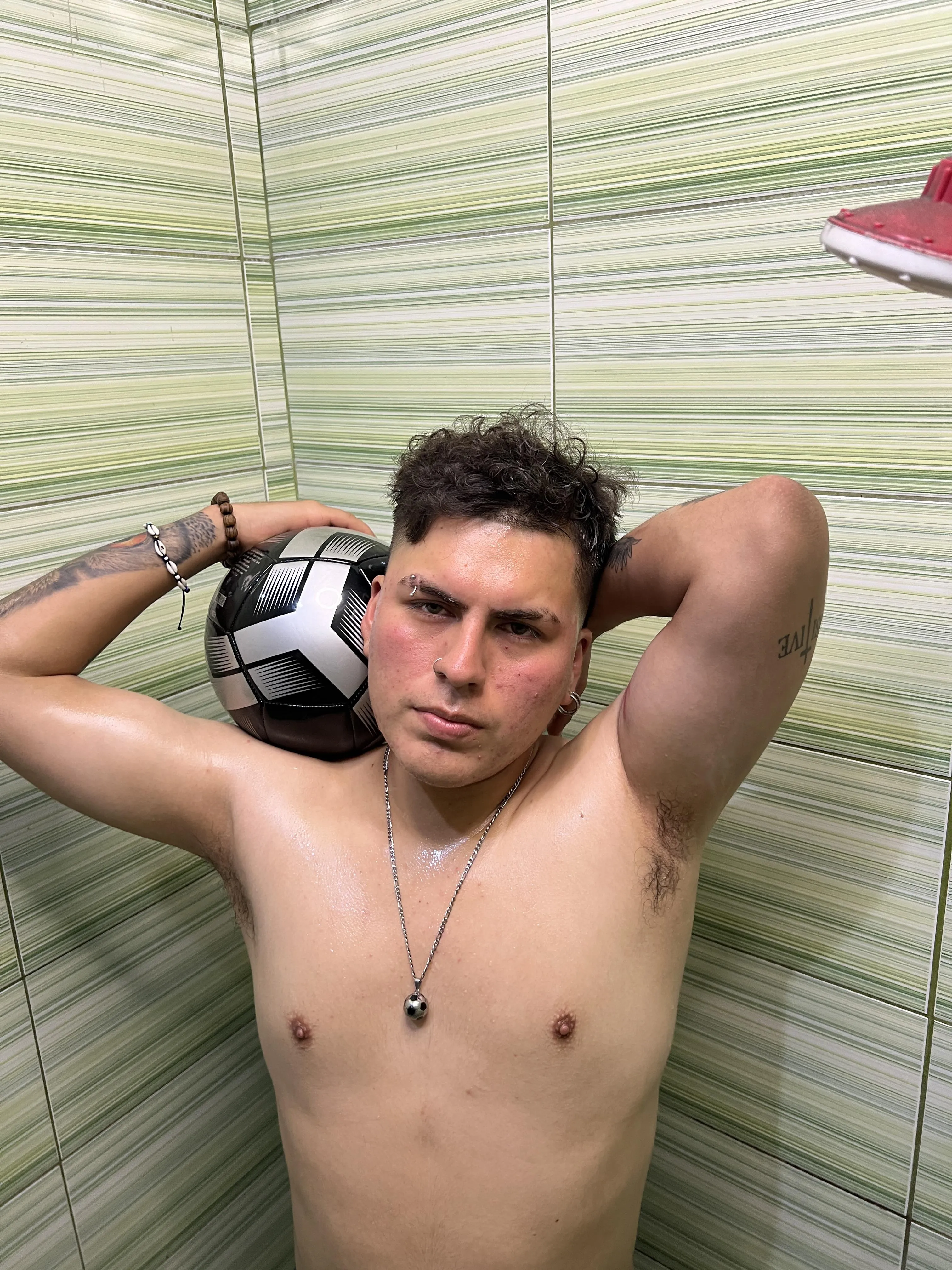 Would you like to shower with me? It would be exciting to do it here haha!