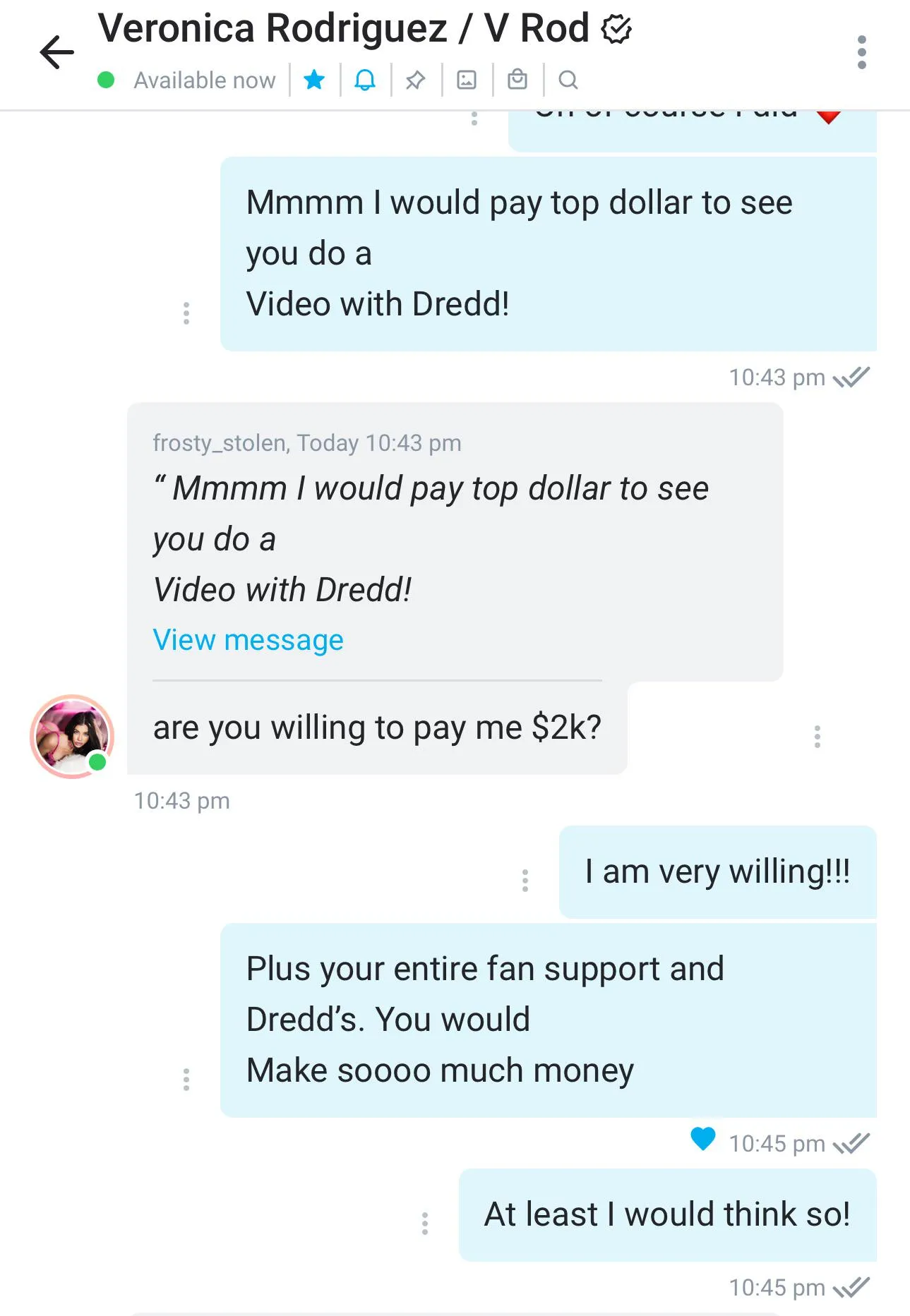 A potential Dredd collab