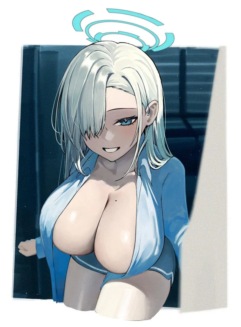 Asuna's big milkers [Blue Archive]