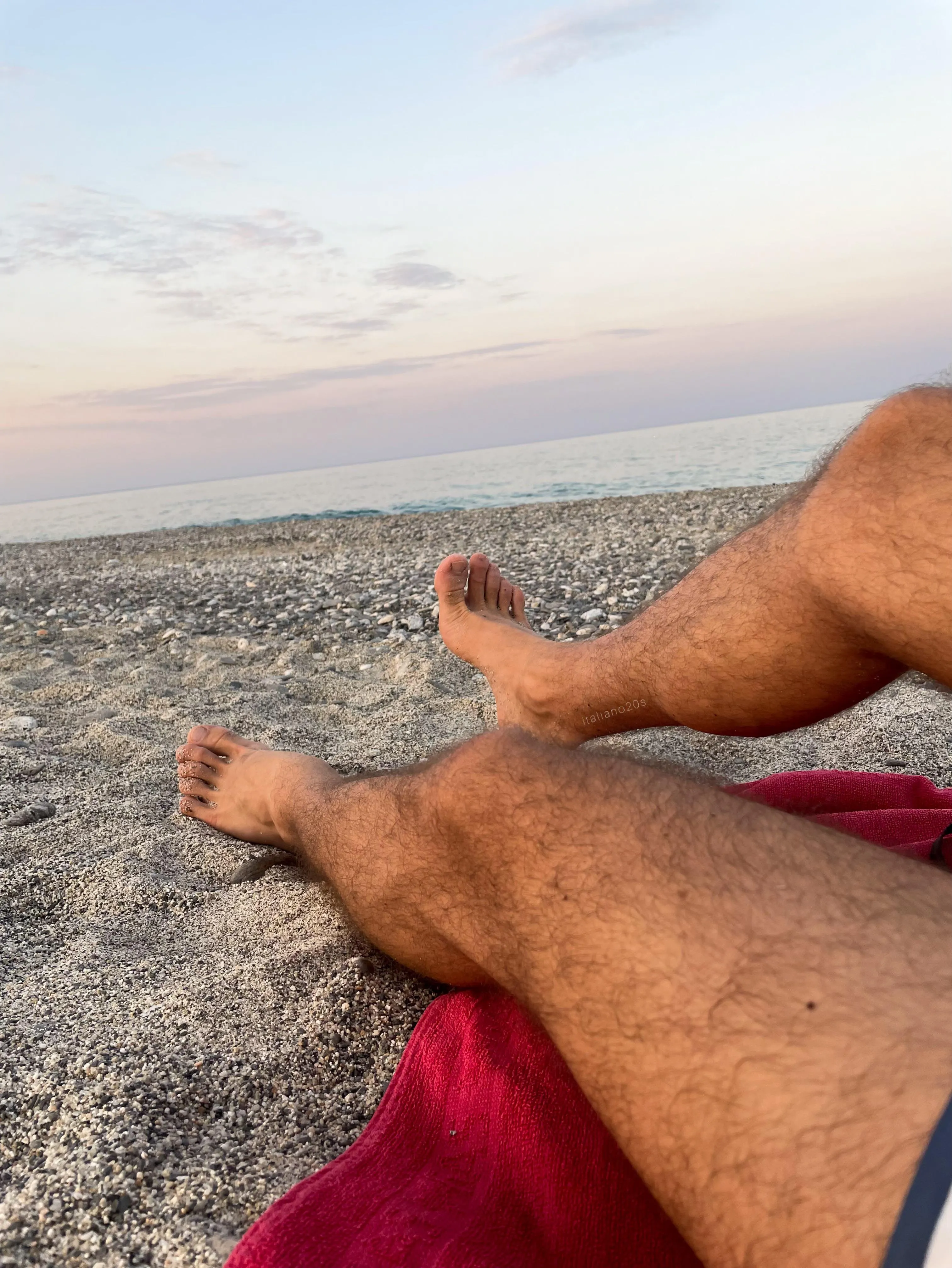 Being the only hairy guy on the beach always draws some disgusted looks
