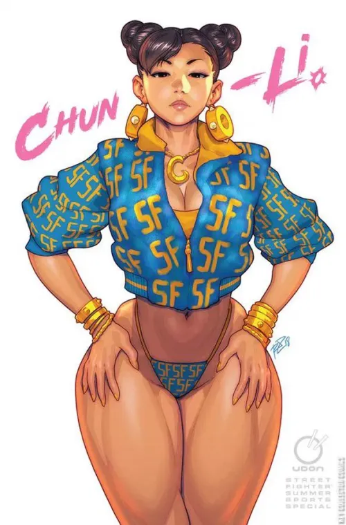 Chun-Li's Nicki Minaj cover [Street Fighter Summer Sports Special 2018, #1]