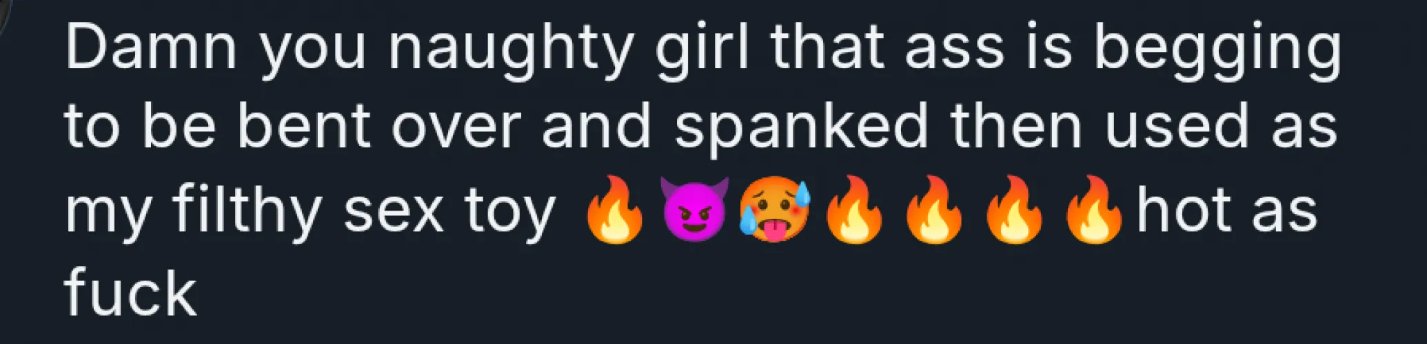 Comments like this from reply guys on social media