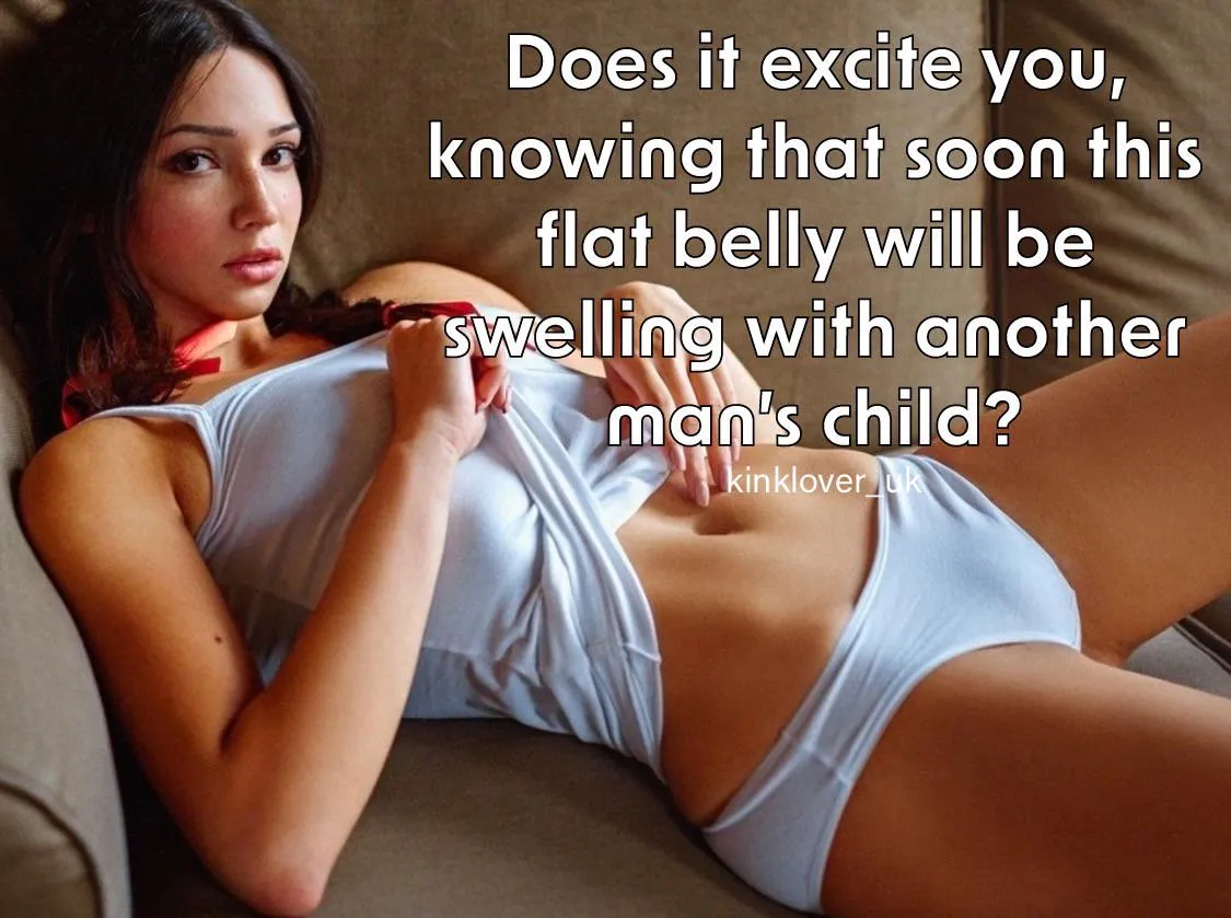 Excited AND nervous! If the father is who you think, everyone will know when baby is born.