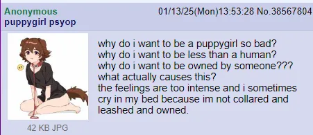 Genuinely why do I want to be a Dog 