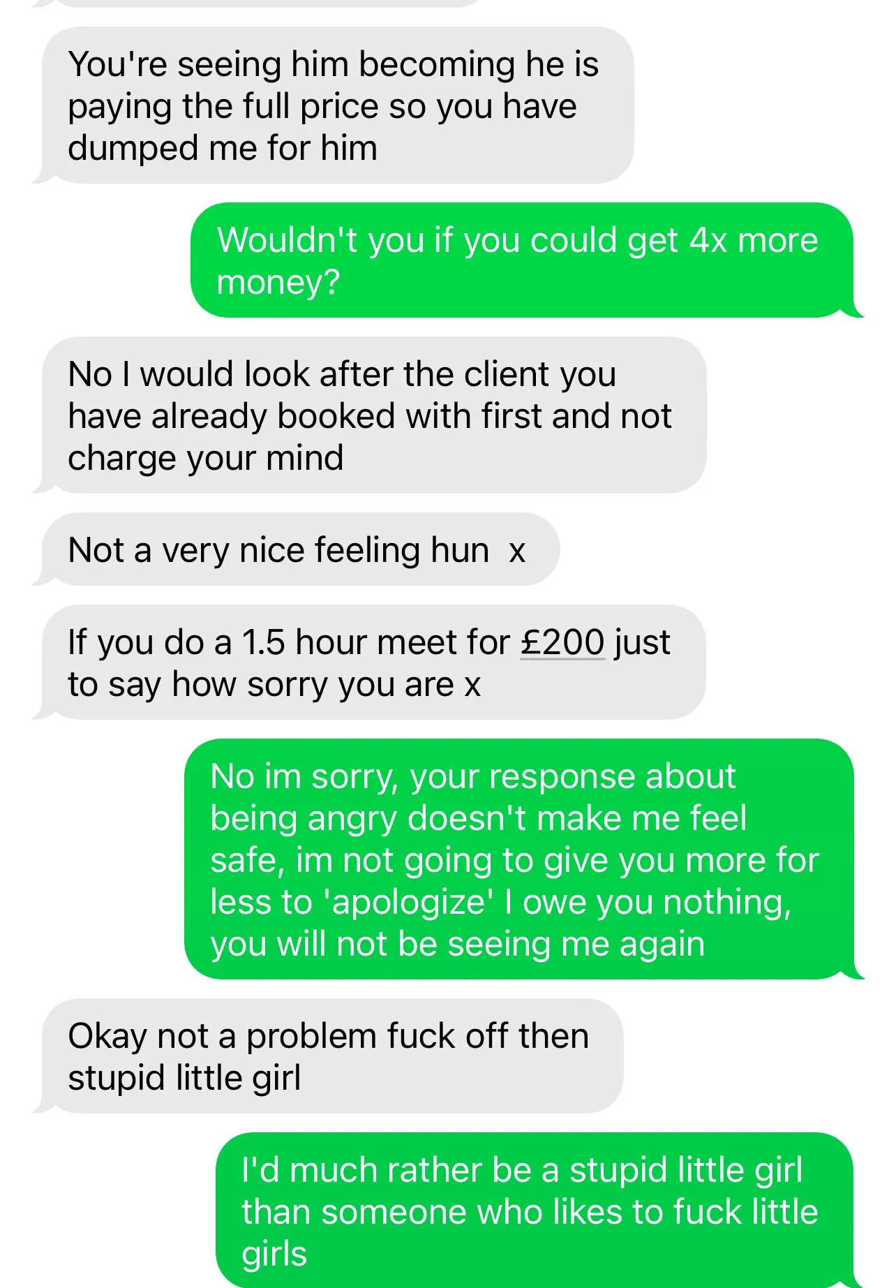 I know I’m supposed to just block but I couldn’t help myself 