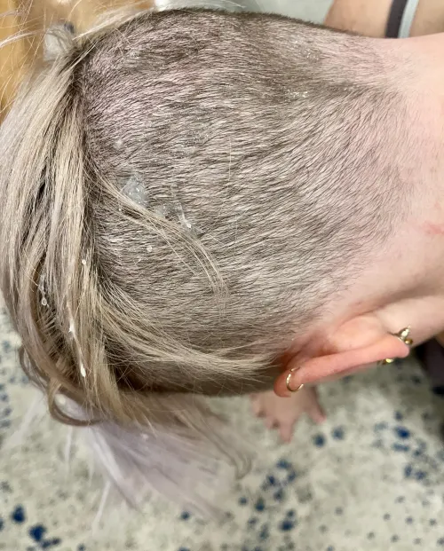 It always feels so much better on a fresh cut