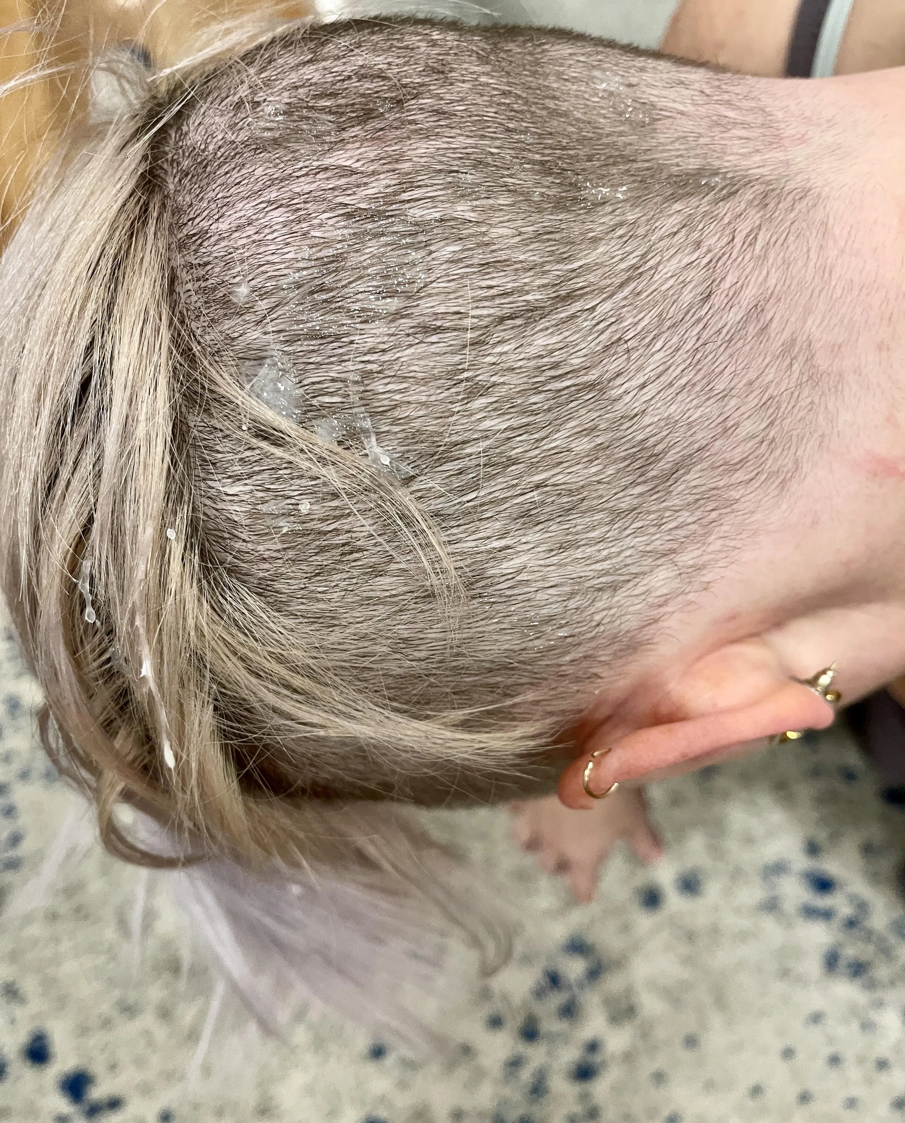 It always feels so much better on a fresh cut