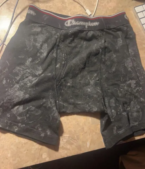 Ive been using my straight roommates dirty boxers, about 3 days on these. 