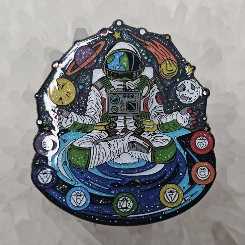 Just finished making these Chakranaut pins - Would you rock one?!