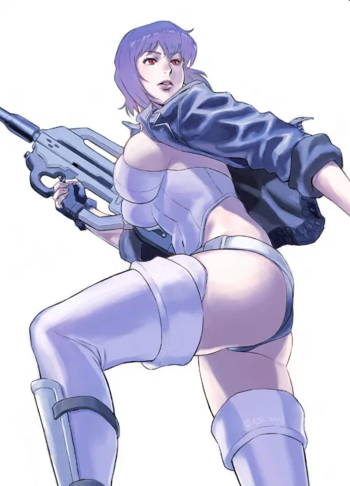 Major Kusanagi by aza_wind