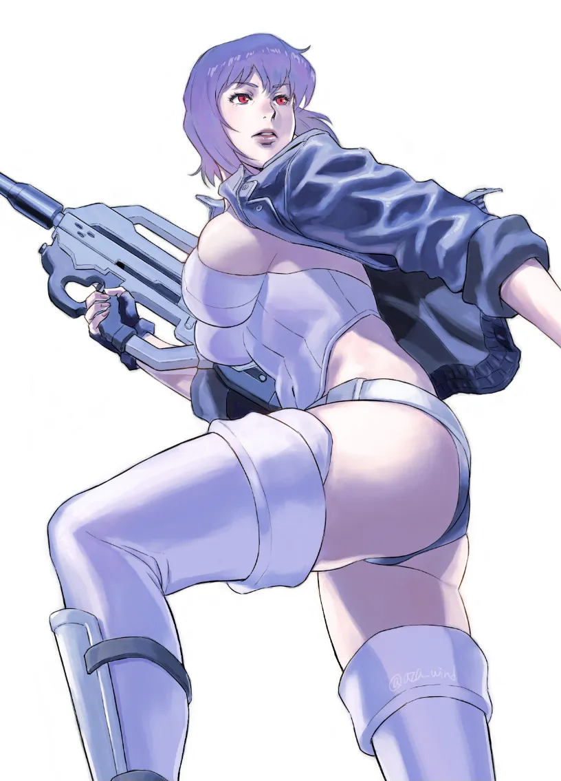 Major Kusanagi by aza_wind