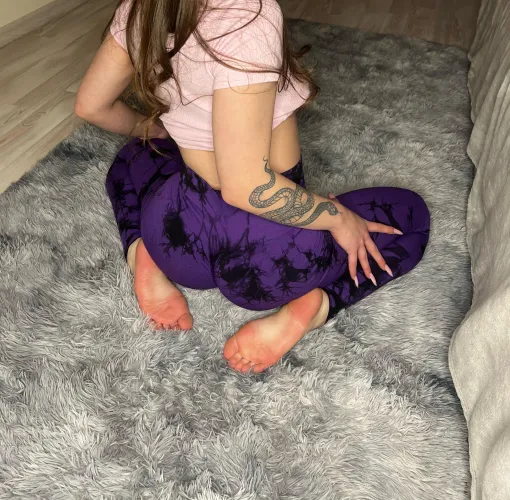 My pale body and tattoos always look perfect paired with a nice manicure