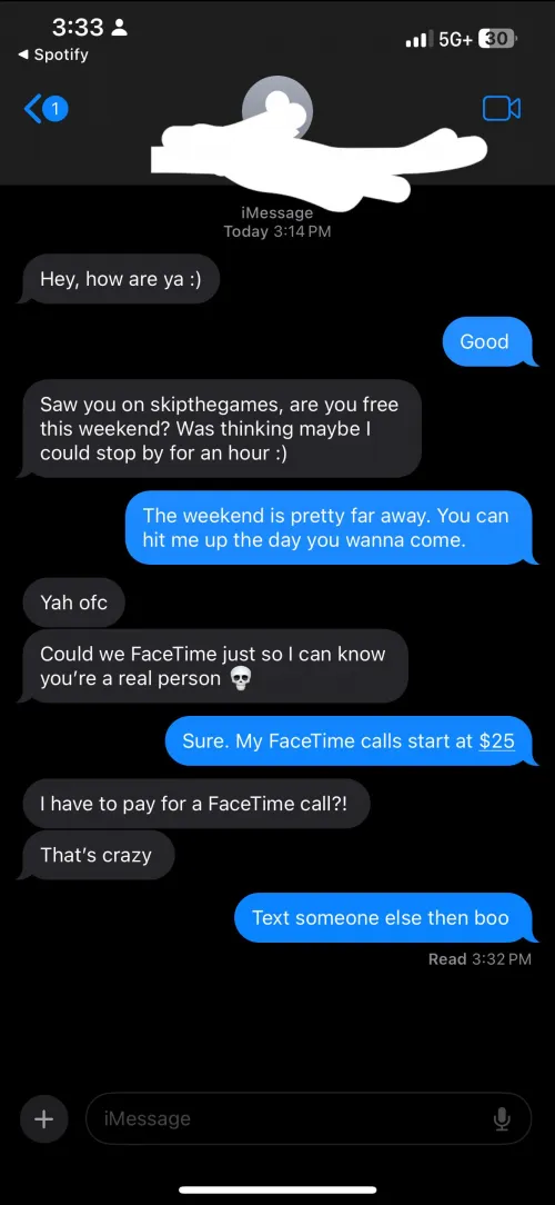 Perfect example of a time waster