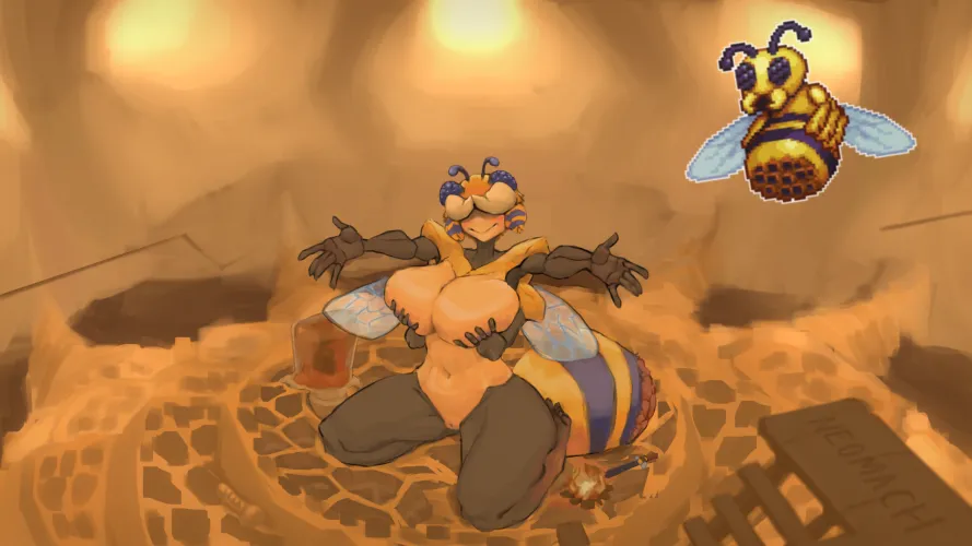 Queen Bee from Terraria (OC)