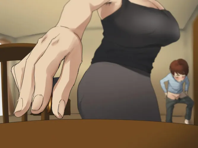 Son can you hold this ring for me,I am gonna take a quick bath with your lil brother. 