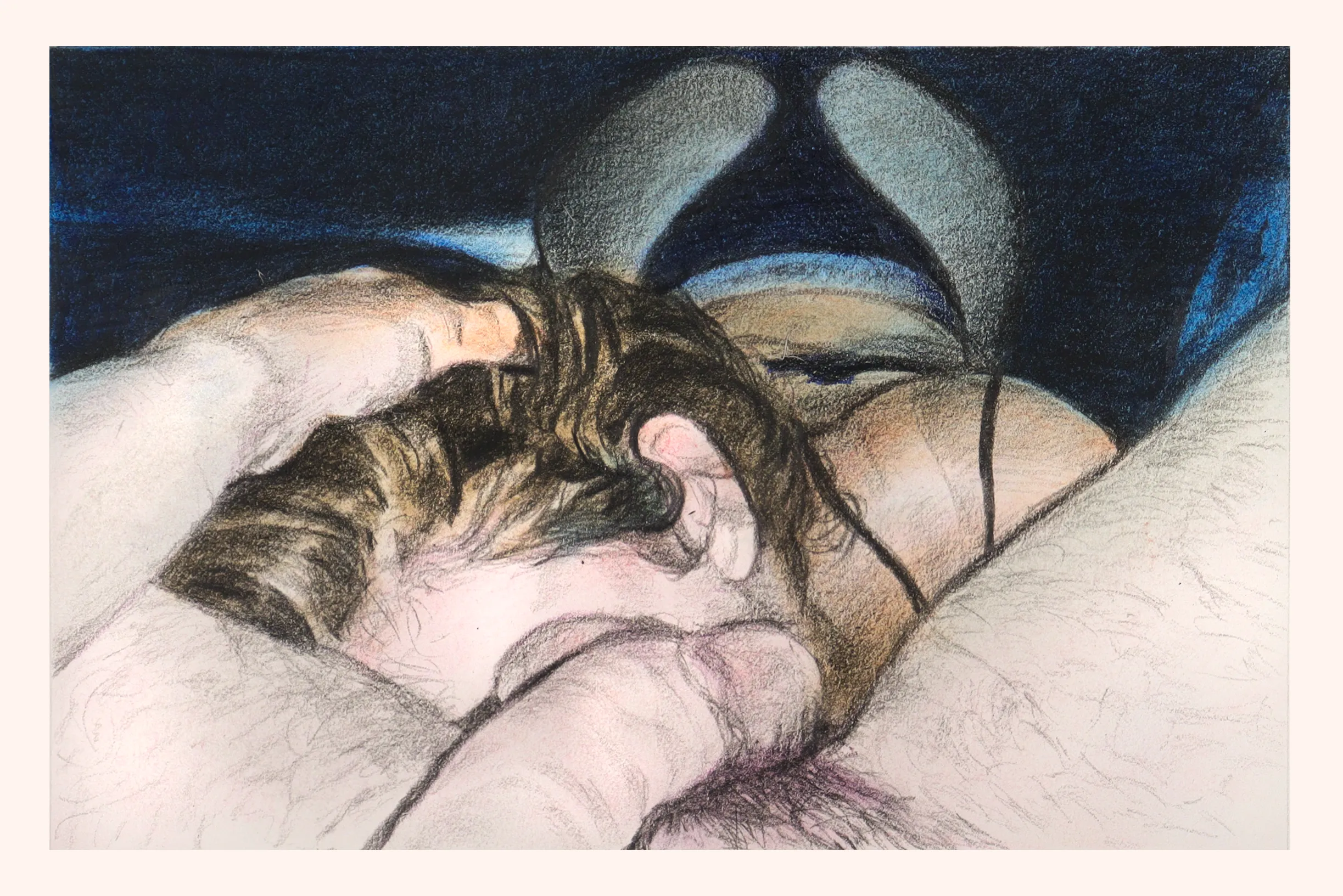 Very intimate attention, by me