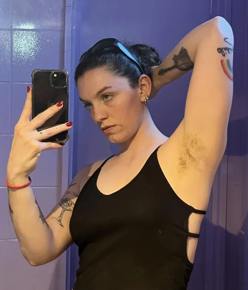 You know this hairy goddess is going to control your life