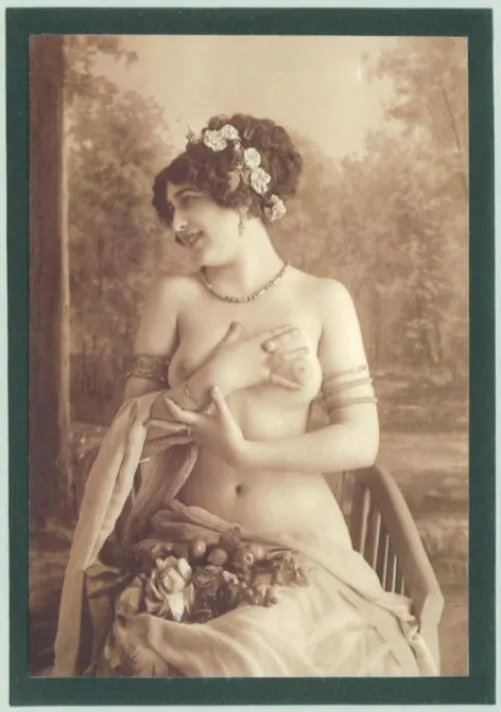 Edwardian studio nude
